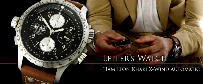 Hamilton Khaki X-Wind Automatic in Quantum of Solace Hamilton Khaki X-Wind Automatic in Quantum of Solace