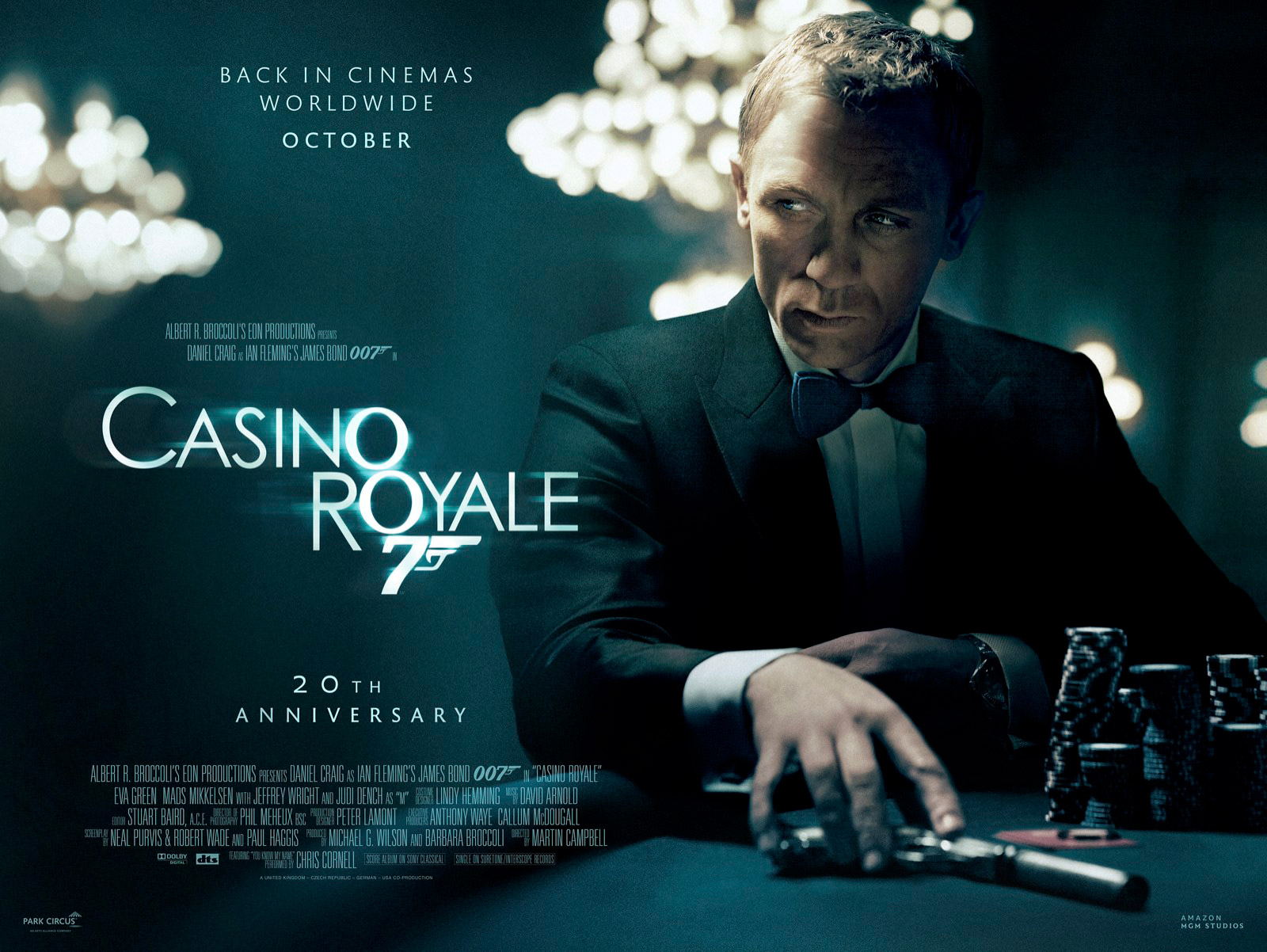 Casino Royale Returns to Cinemas in 4K for 20th Anniversary