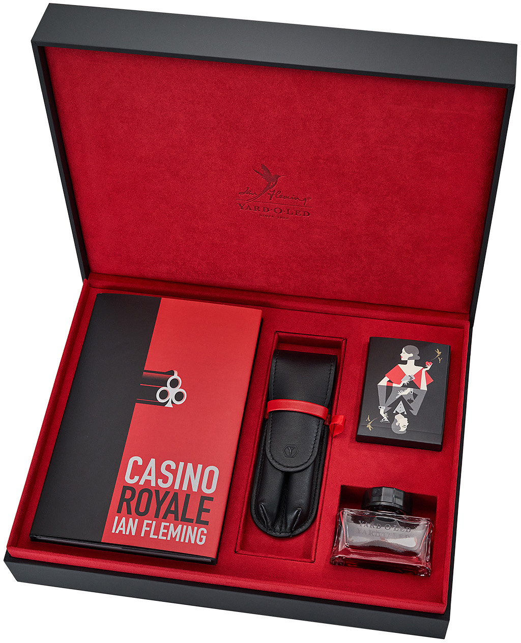 YARD-O-LED unveils Ian Fleming Casino Royale pen box packaging