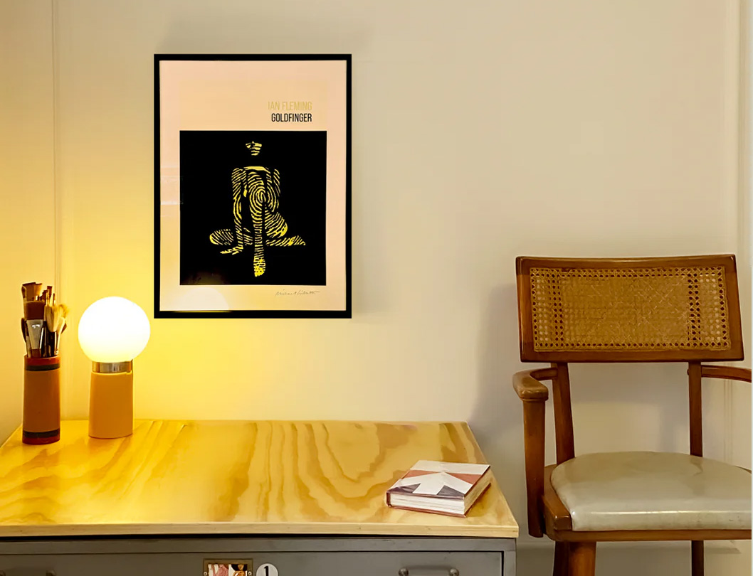 #94 Bond Lifestyle Contest Win a Goldfinger Screen Print