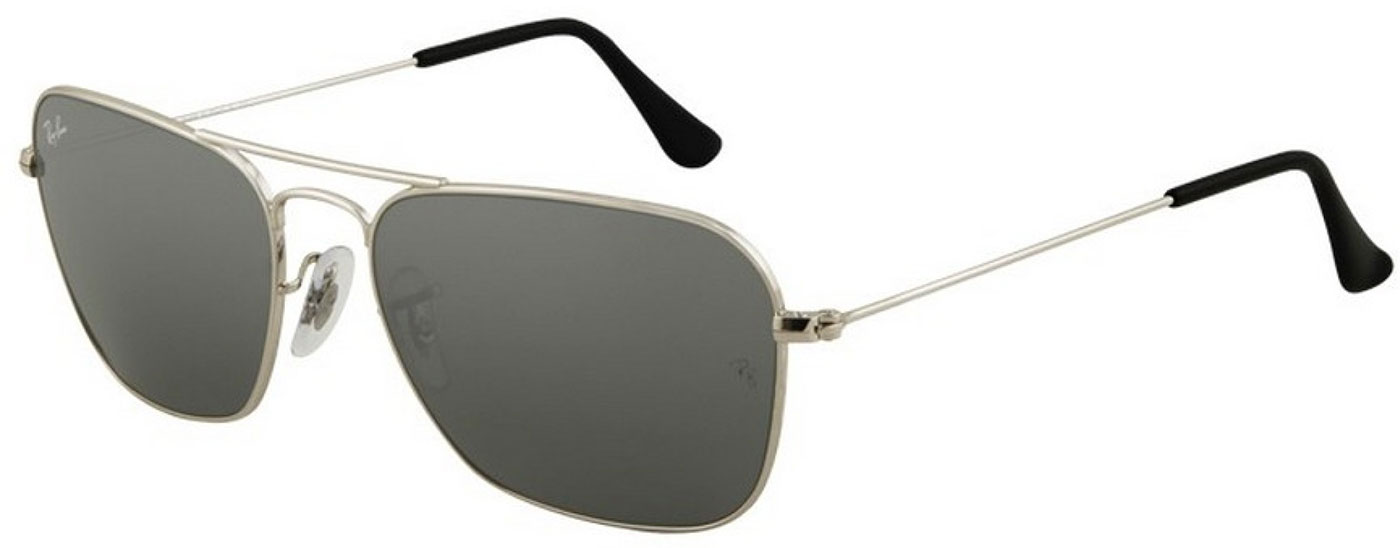 Ray-Ban RB3136 Caravan silver frame 003