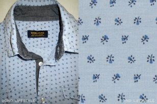 Zara Youth shirt collar and flower pattern
