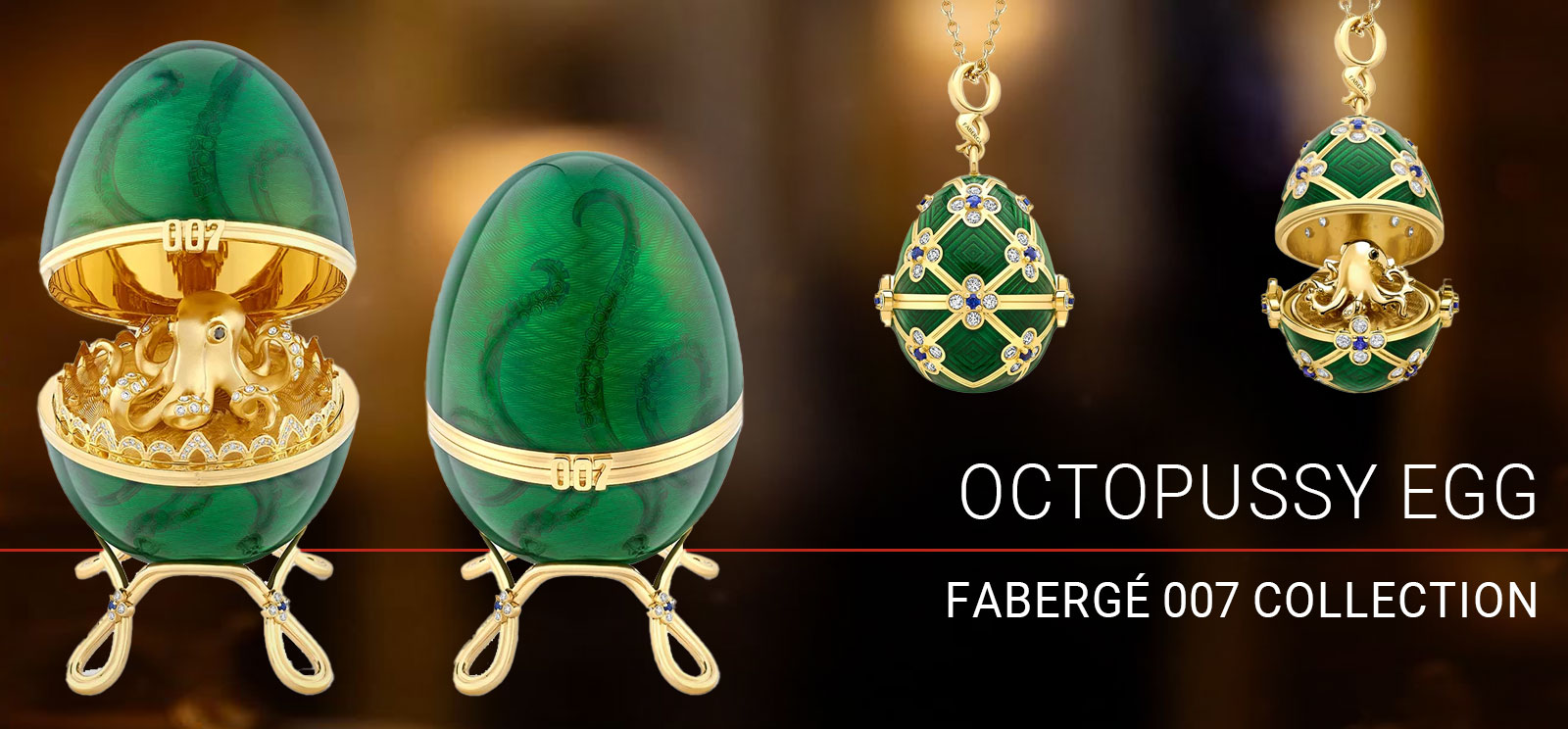 Faberge 007 Octopussy Collection