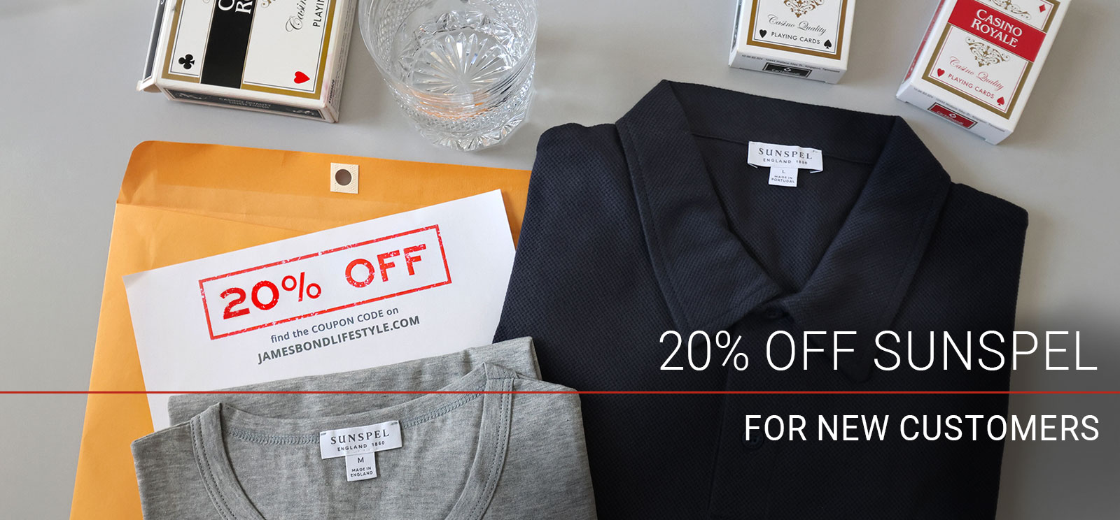 Sunspel 20% OFF