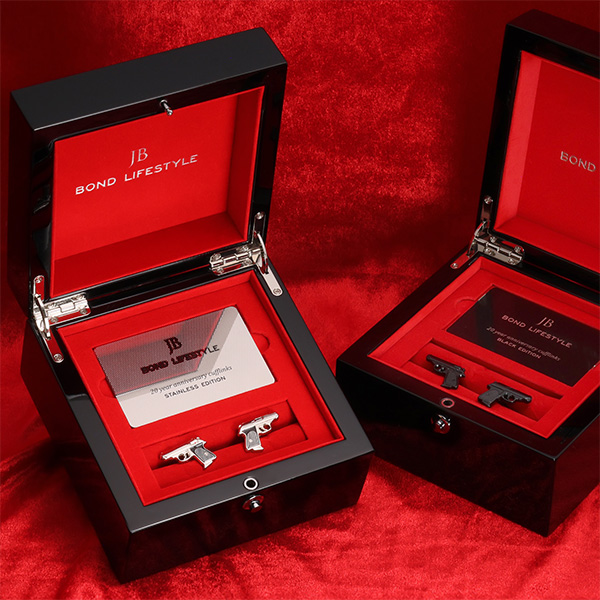 Bond Lifestyle 20 Year Anniversary Cufflinks