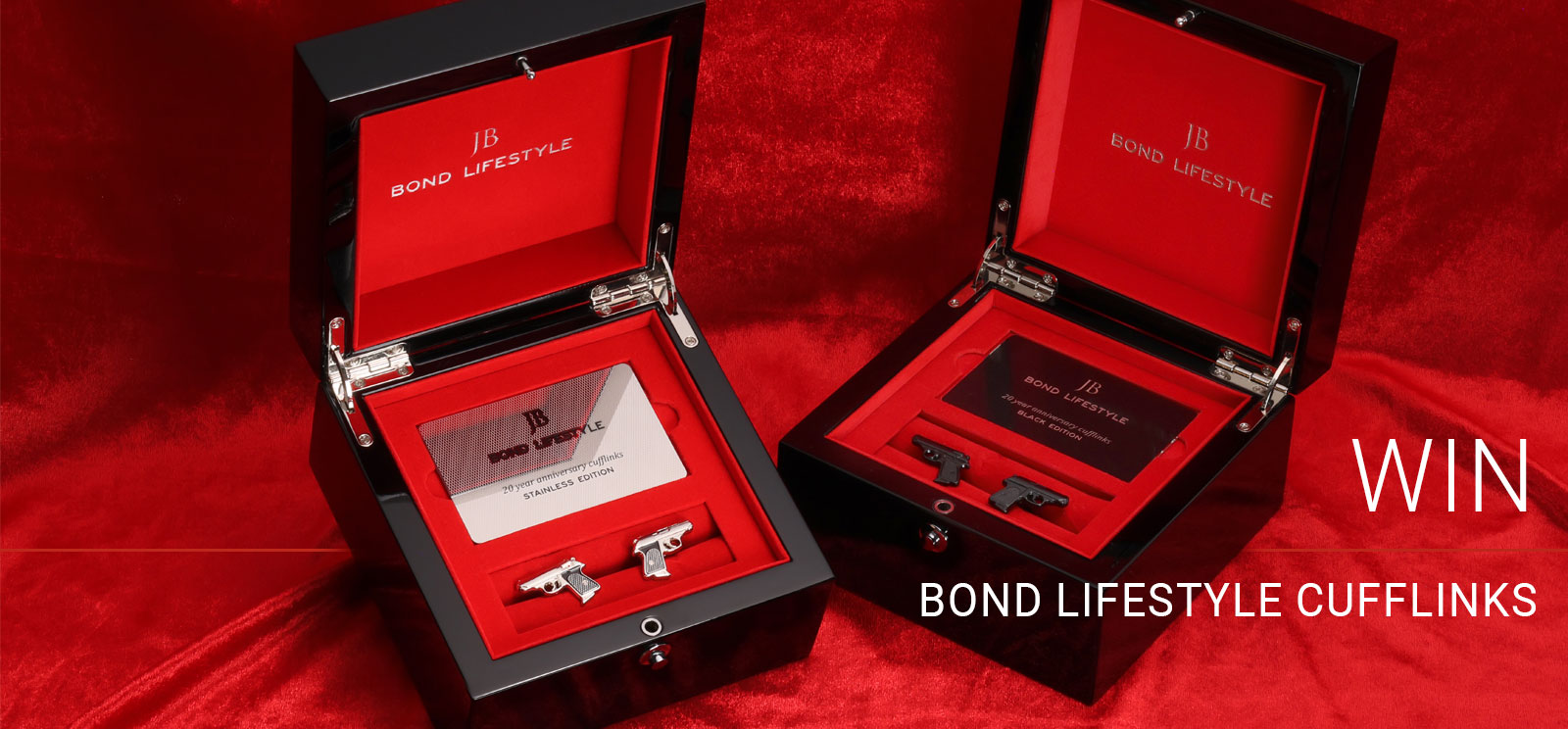 Win Bond Lifestyle cufflinks