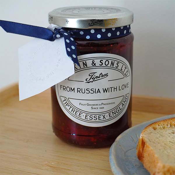 Tiptree Little Scarlet Strawberry Jam From Russia With Love Edition