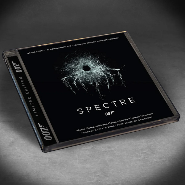 La-La Land SPECTRE soundtrack 10th Anniversary remastered and expanded 2-CD re-issue
