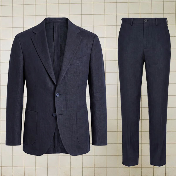 Casino Royale linen suit recreated by Anthony Sinclair and Academy Costumes