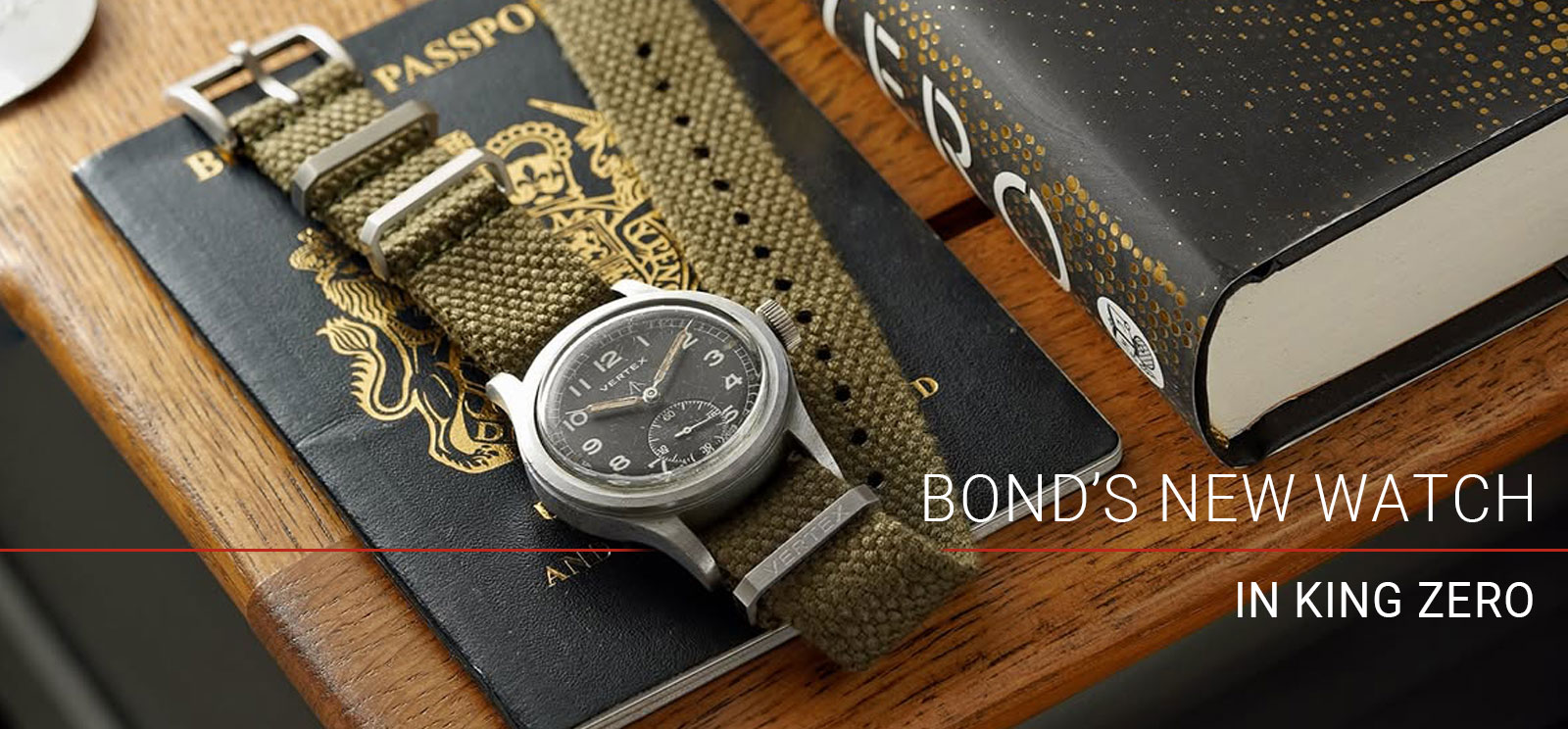 Vetrex Watch James Bond King Zero