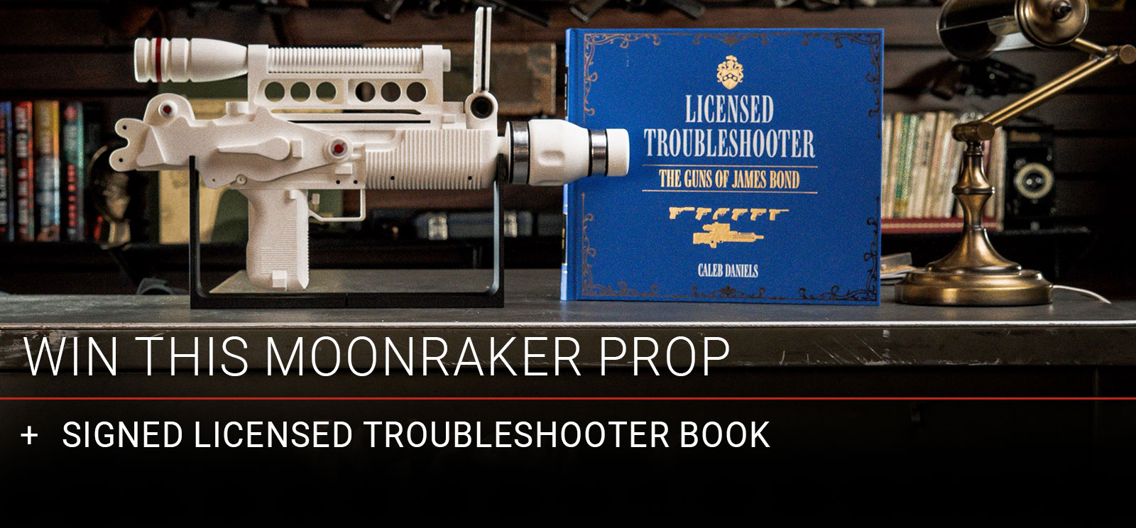Win Moonraker Rifle Prop Replica HP