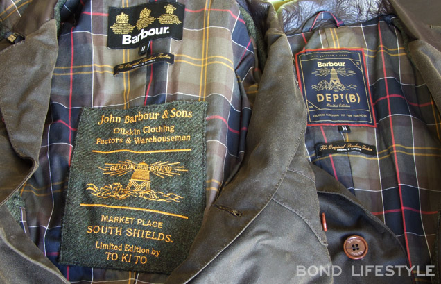 barbour dept b limited edition