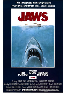 Jaws movie poster 1975