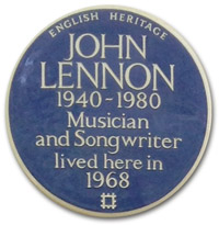 John Lennon Blue Plaque
