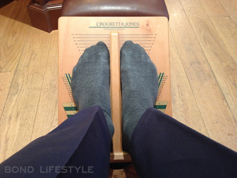 Crockett & Jones fitting shoes