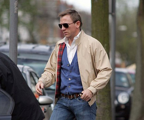 Daniel Craig Baracuta jacket