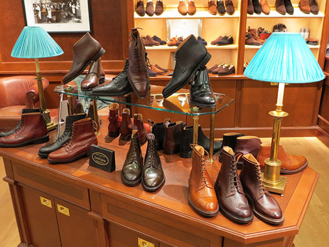 crockett & jones jermyn street interior