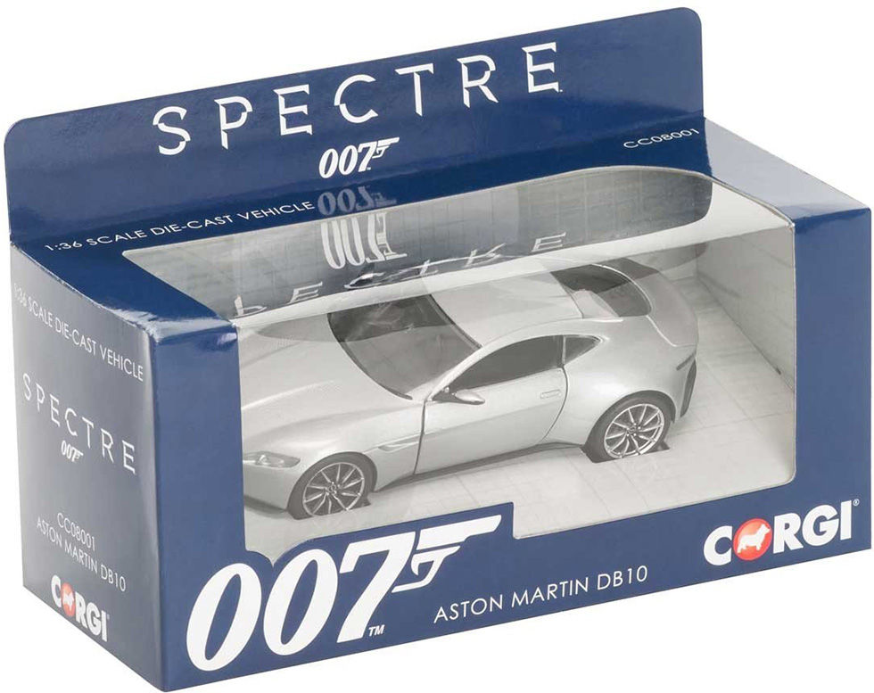 Details about   James Bond Aston Martin DB10 'Spectre' Corgi Die-Cast