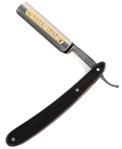 Dovo Solingen 41 5855 Razor Buffolo Horn Stainless Steel