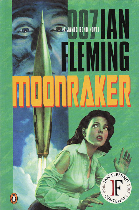 moonraker book cover ian fleming james bond