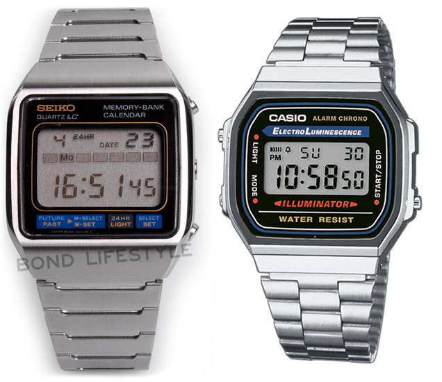 Seiko M354 vs Casio A168 comparison