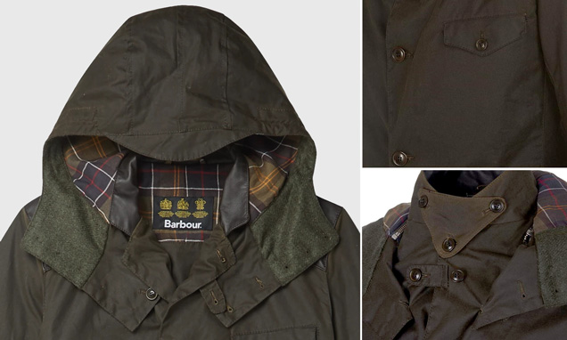 barbour commander jacket size guide