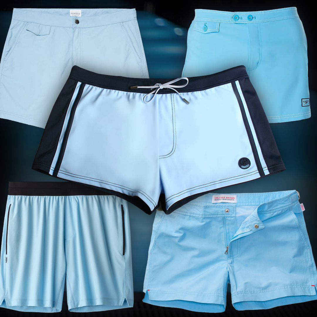 James Bond blue swim shorts alternatives | Bond Lifestyle