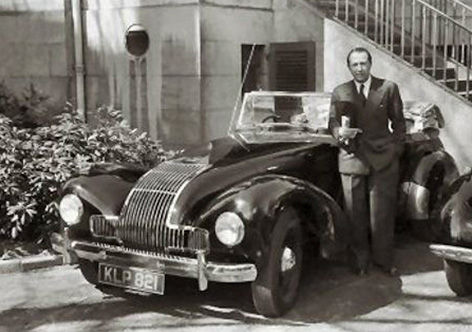 Dusko Popov car Allard K-1 convertible