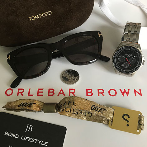 Driven 007 Spyscape New York James Bond visit Tom Ford Orlebar Brown Gold VIP