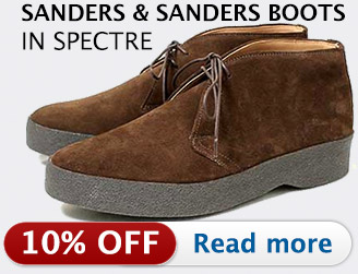 Sanders boots in SPECTRE