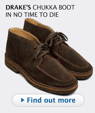 Drakes chukka boots no time to die