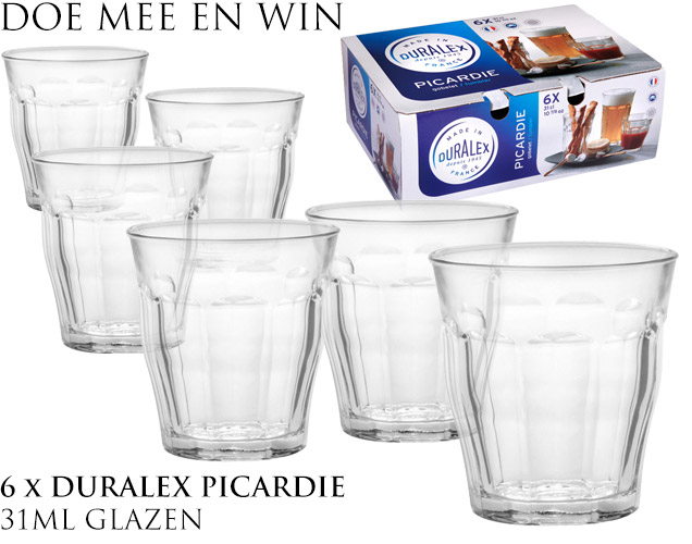 schuld Vermelding viel Prijsvraag #3 - Win 6 Duralex Picardie glazen | Bond Lifestyle