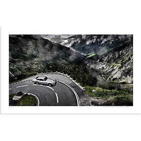 DB5 St Gotthard Pass