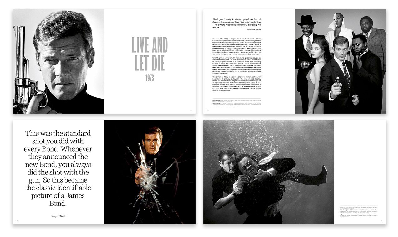 james bond terry oneill book photos pages