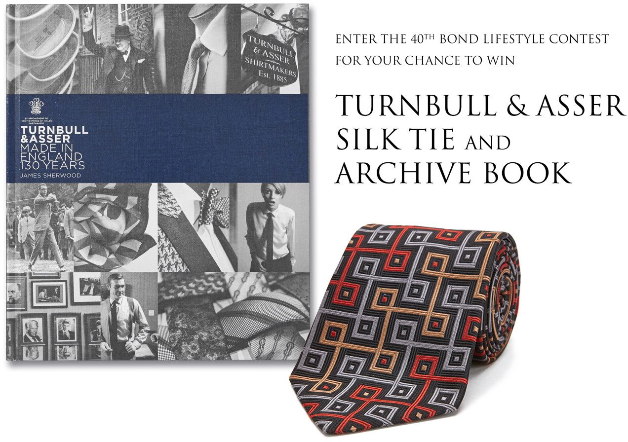 win turnbull and asser neck tie and archive book