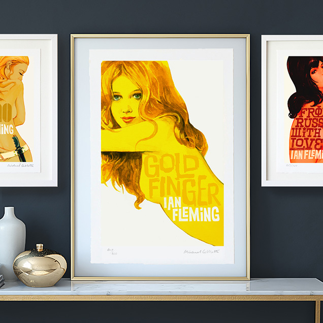 win a limited edition art prints james bond ian fleming