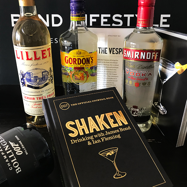 Shaken Ian Fleming Cocktail Book bond lifestyle contest win