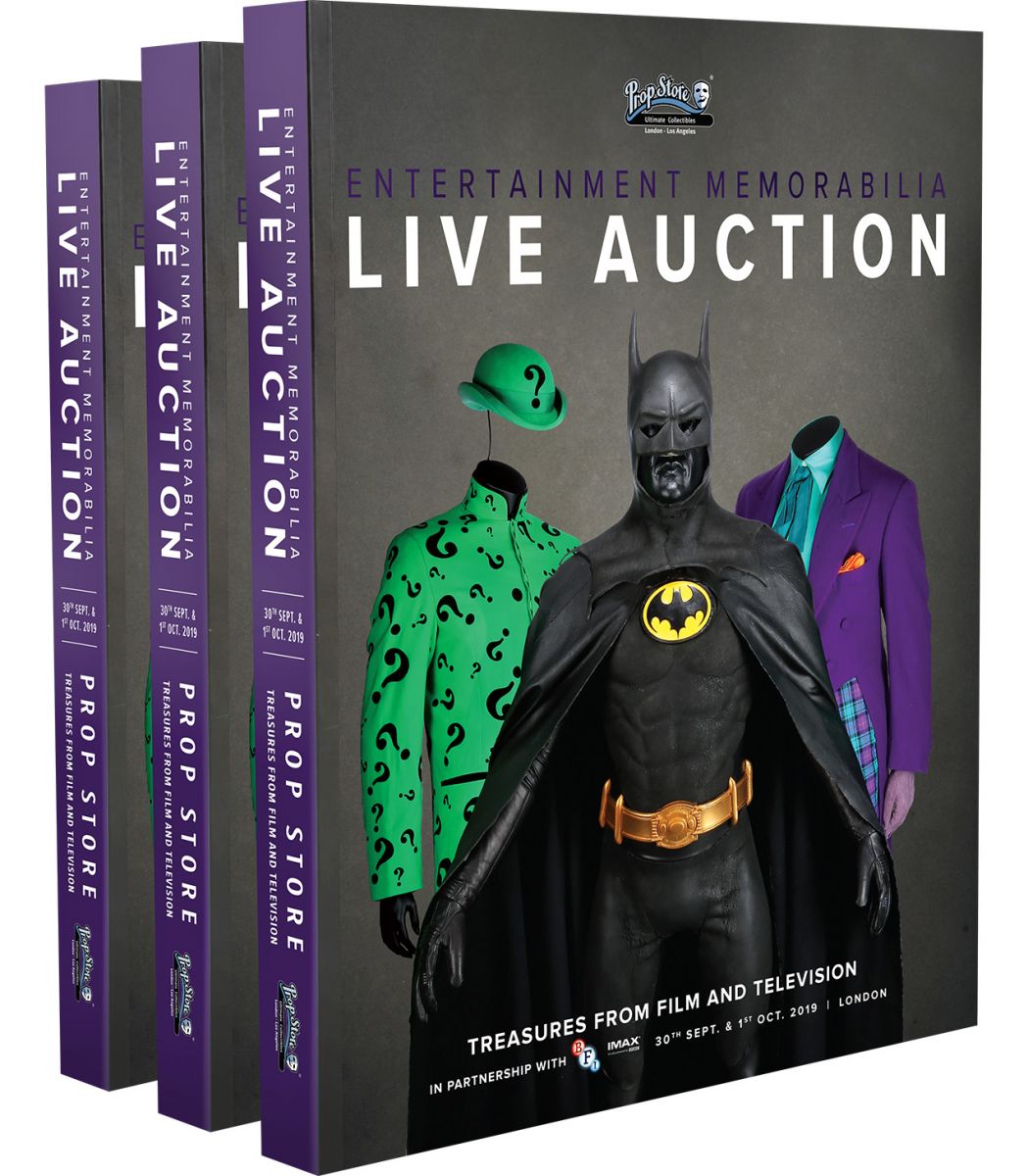 Win a Prop Store Live Auction Printed Cataloge