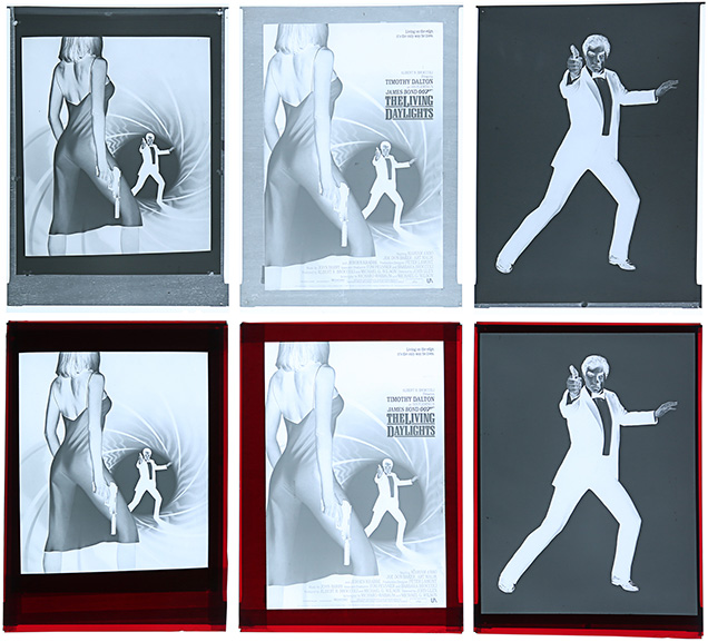 Feer License to Kill Poster Negative Artwork Feref