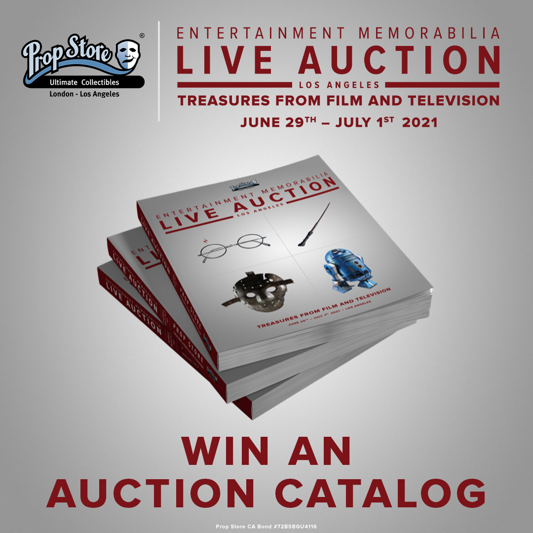 Prop Store entertainment memorabilia catalog live auction June 2021