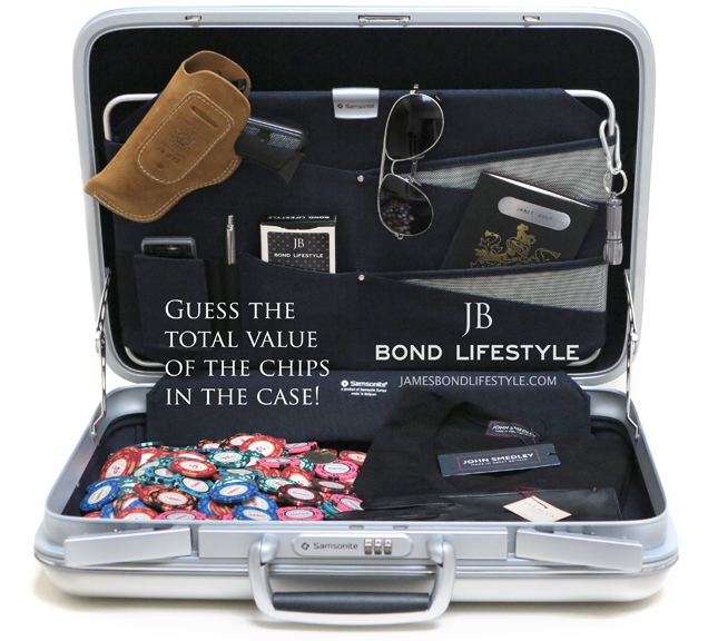 Bond Lifestyle contest case guess chips value