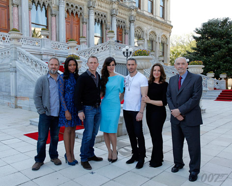 SkyFall Istanbul photocall