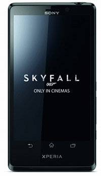 sony xperia james bond skyfall