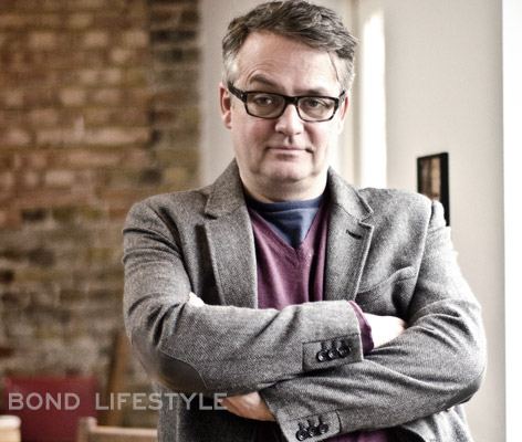 Charlie Higson Twitter photo by Jason Wain