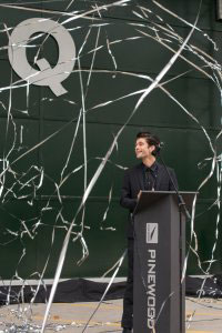 q stage pinewood studios ben whishaw