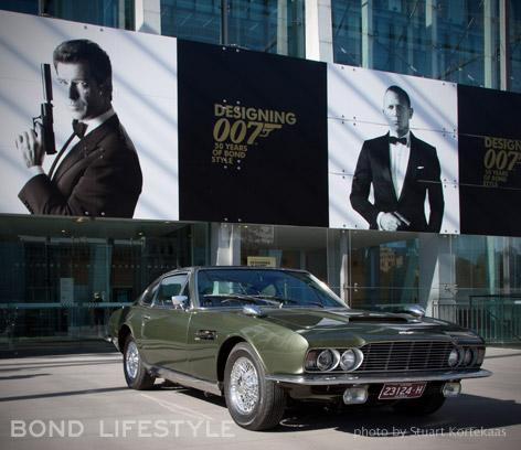 Melbourne Designing 007 exhibition Aston Martin DBS