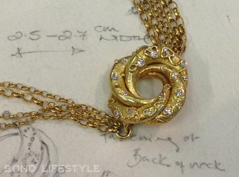 18ct Gold Sophie Harley Algerian Love Knot