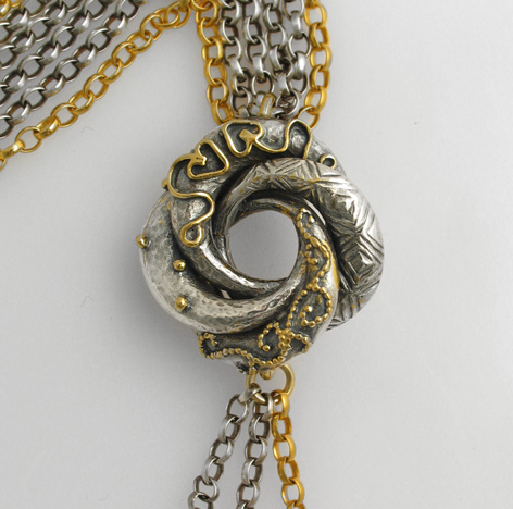 Algerian Loveknot necklace