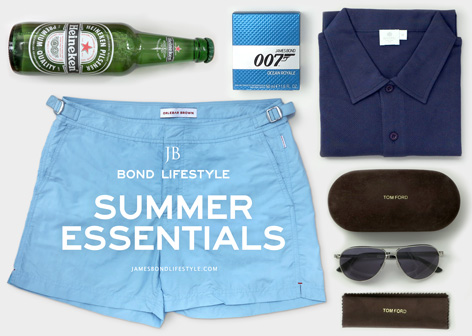 summer essentials james bond lifestyle
