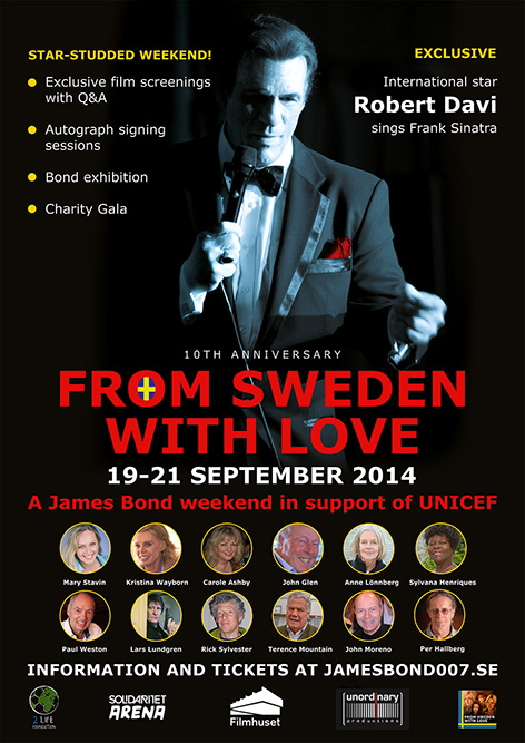 From Sweden With Love event poster